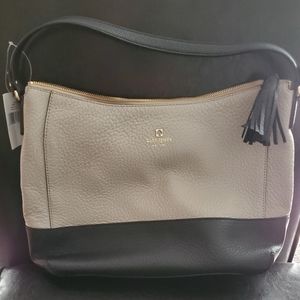 Kate Spade Beige and black handbag, NWT!!
